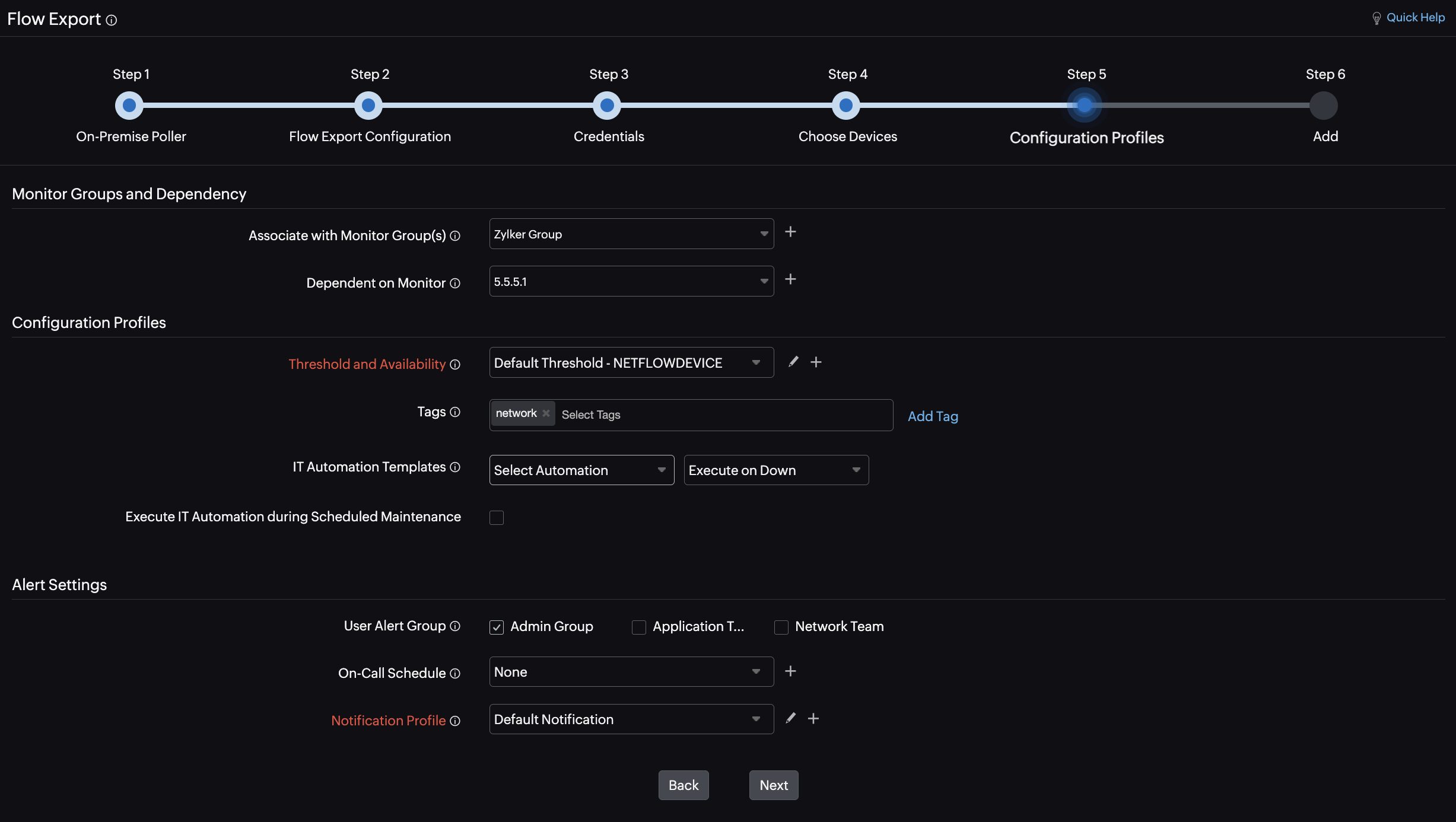 Organize your monitors and configure profiles