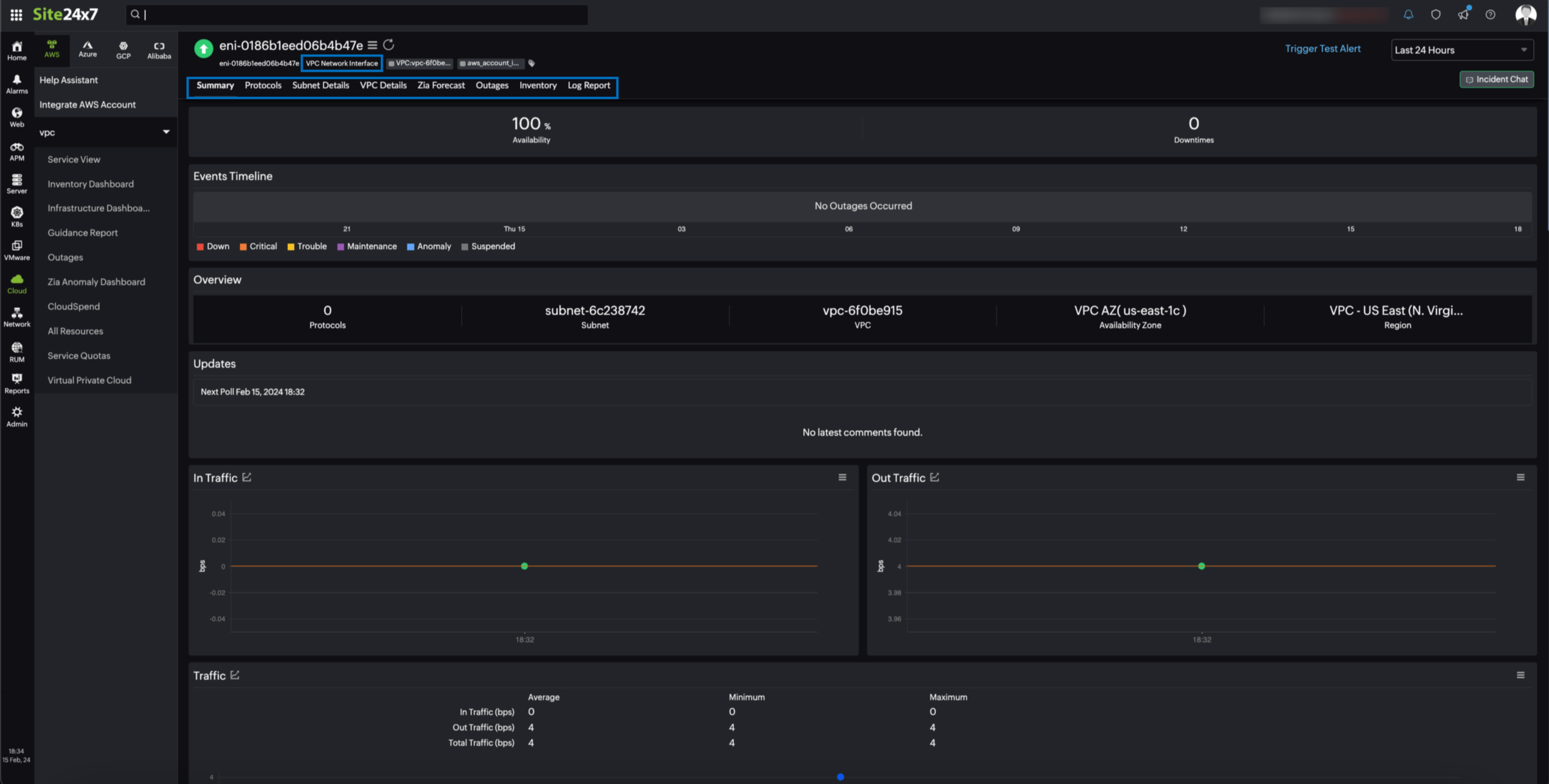 VPC Network Interface